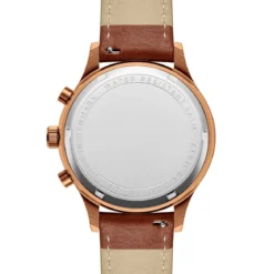 Aeris | Brązowo-miedziany zegarek chronograf