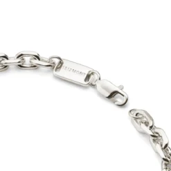Argentia | Bransoletka typu cable 6 mm z surowego srebra 925 bez powłoki