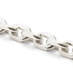 Argentia | Bransoletka typu cable 6 mm z surowego srebra 925 bez powłoki