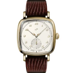 AV86 | 1954 Amalfi Mechaniczny zegarek w złotym kolorze z kremową tarczą
