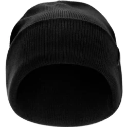 Baltic | Czarna cienka czapka beanie z akrylu
