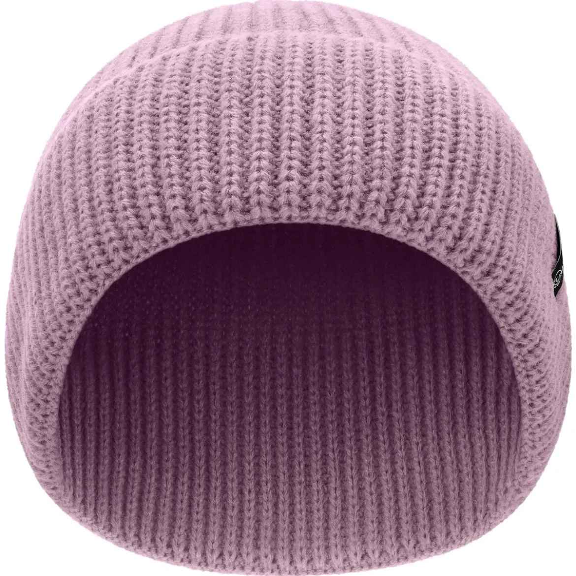 Baltic | Fioletowa prążkowana czapka beanie z akrylu