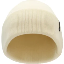 Baltic | Kremowa cienka czapka beanie z akrylu