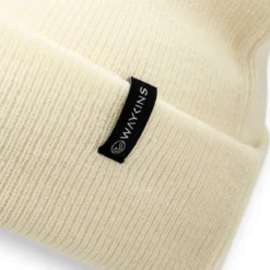 Baltic | Kremowa cienka czapka beanie z akrylu