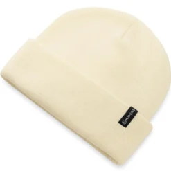 Baltic | Kremowa cienka czapka beanie z akrylu