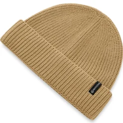 Baltic | Piaskowa prążkowana czapka beanie z akrylu