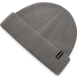 Baltic | Szara prążkowana czapka beanie z akrylu
