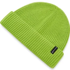Baltic | Zielona prążkowana czapka beanie z akrylu