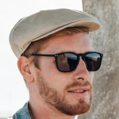 Beżowy kaszkiet Lory