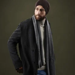 Brązowa czapka beanie Kent Kane