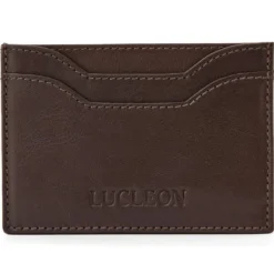 Brązowe etui na karty Bruce