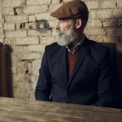 Brązowy kaszkiet Mario Moda