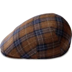 Brązowy wełniany kaszkiet Country Fido