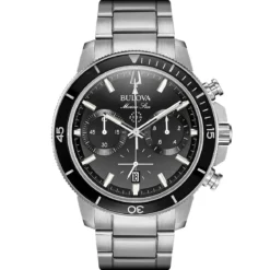 Bulova Marine Star Steel With Chain