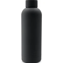 Butelka na wodę | 500 ml | Czarna stal nierdzewna