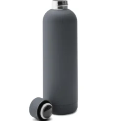 Butelka na wodę | 750 ml | Szara stal nierdzewna
