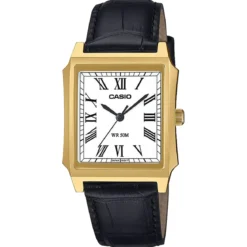 Casio Timeless MTP-B190GL-7BVEF Złoty zegarek kwarcowy ze stali nierdzewnej