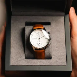 1844 Chronograph | Stal chirurgiczna i biały
