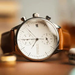 1844 Chronograph | Stal chirurgiczna i biały