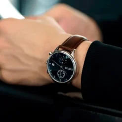 1815 Chronograph | Stal chirurgiczna & promienisty niebieski