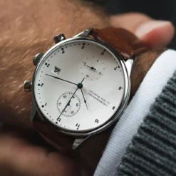 1815 Chronograph | Stal chirurgiczna i biały