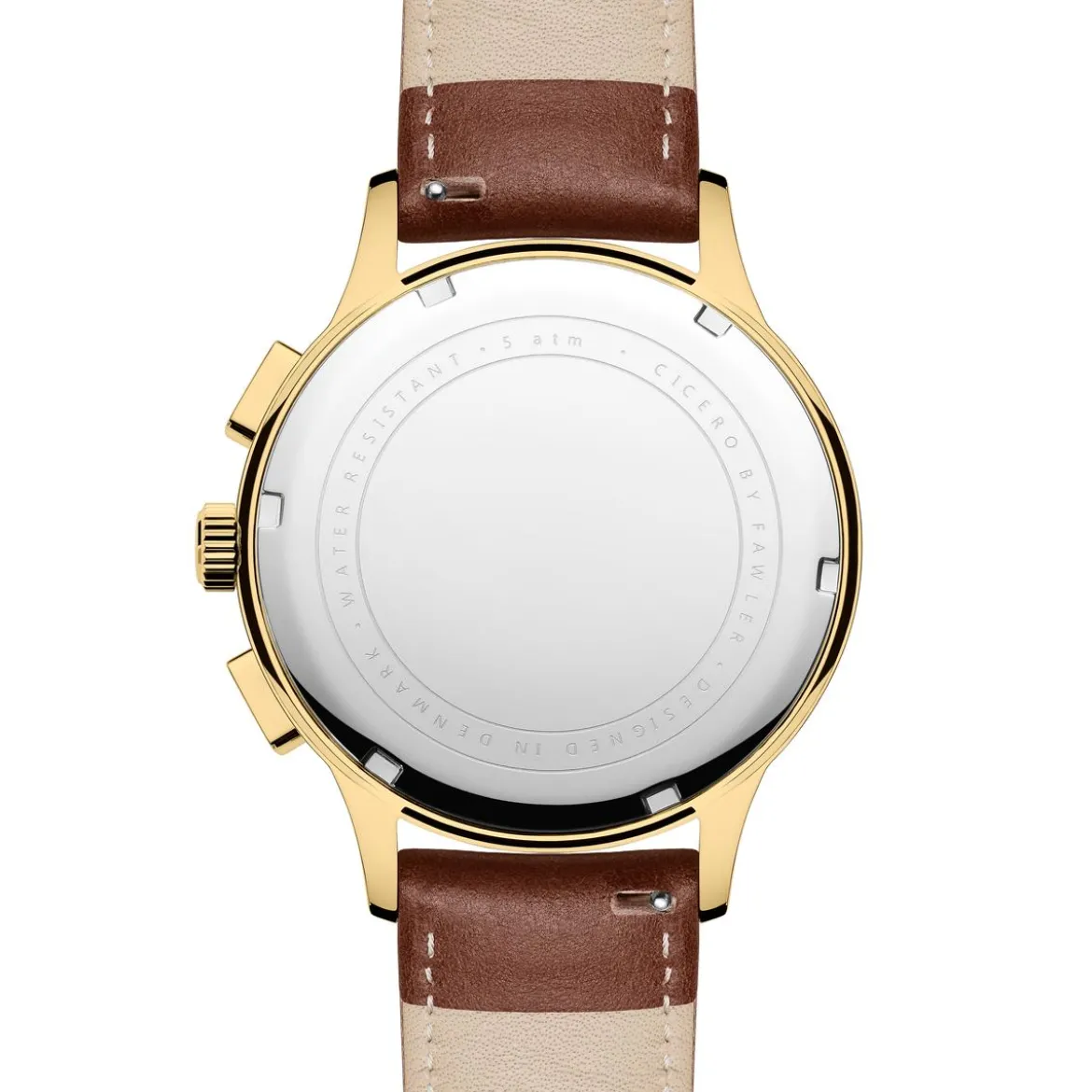 Cicero | Zielony zegarek vintage z chronografem