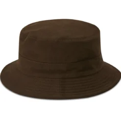 Ciemnobrązowy kapelusz Bucket Hat Giotto Moda
