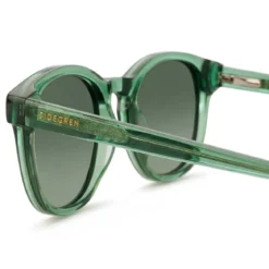 Classic | Zielone okulary przeciwsłoneczne Panto