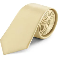 8 cm szampański krawat satynowy