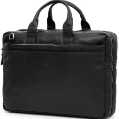 Czarna skórzana torba na laptopa XL Montreal