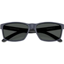 Czarne kwadratowe okulary przeciwsłoneczne w rogowej oprawce | Arnette 0AN4185