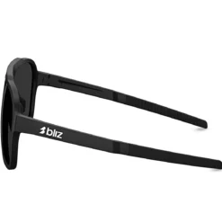 Czarne okulary przeciwsłoneczne w stylu retro | Bliz 0ZB7018
