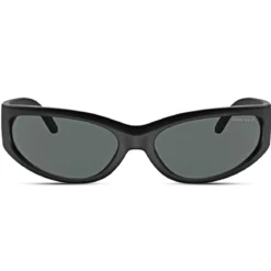 Czarne okulary przeciwsłoneczne o opływowym kształcie | Arnette 0AN4302