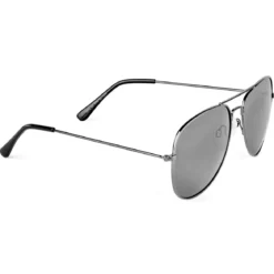 Czarne okulary przeciwsłoneczne Aviator Warren