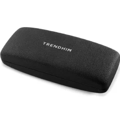 Czarne twarde etui na okulary