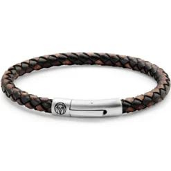 Czarno-vintage bransoletka 6 mm Collins