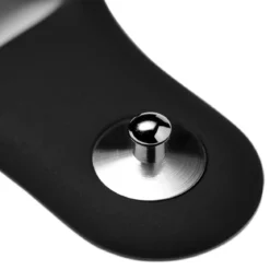 Czarny 18 mm gumowy pasek do zegarka – szybki w wymianie