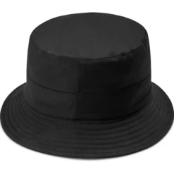 Czarny wodoszczelny kapelusz Bucket Hat Gino Moda