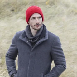 Czerwona czapka beanie Felic Montagna
