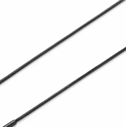 Essentials | 1 mm spiżowo-czarna bransoletka wężyk