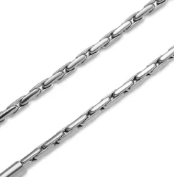 Essentials | 3 mm srebrzysta bransoletka kostka