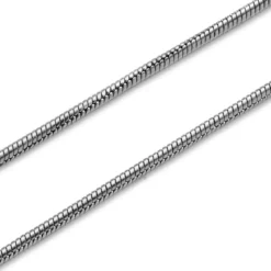 Essentials | 2 mm srebrzysta bransoletka wężyk
