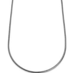 Essentials | 3 mm srebrzysty naszyjnik wężyk