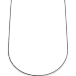 Essentials | 2 mm srebrzysty naszyjnik wężyk