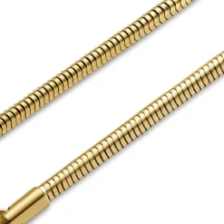 Essentials | 3 mm złocista bransoletka wężyk