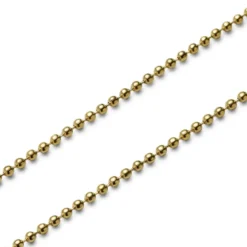 Essentials | 4 mm złocista bransoletka łańcuszkowa kulkowa