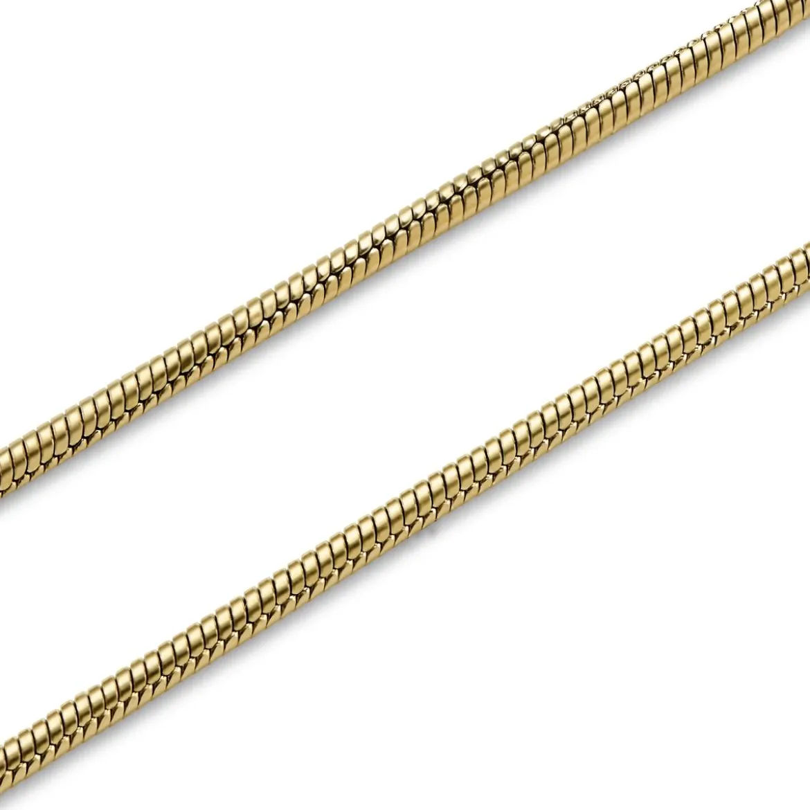 Essentials | 2 mm złocista bransoletka wężyk