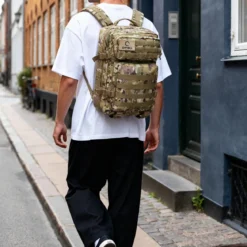 Expedition | Kamuflażowy plecak taktyczny 40L z panelem na naszywki