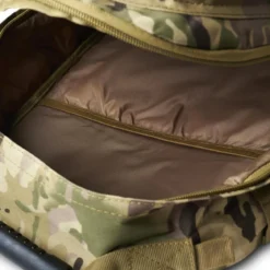 Expedition | Taktyczny plecak kamuflażowy wielokomorowy 35L, w kolorze wojskowe khaki z panelem na naszywki
