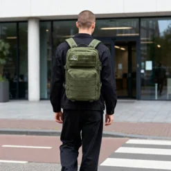 Expedition | Taktyczny plecak 40L w kolorze wojskowe khaki z panelem na naszywki
